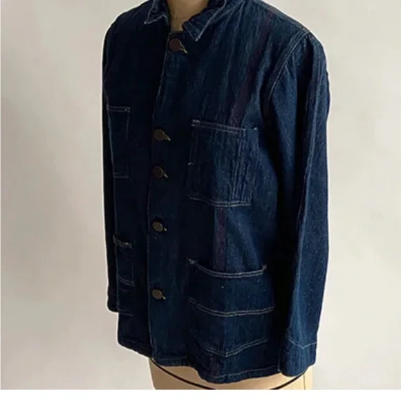 Auntie Oti Denim Jean Jacket EUC - Picture 2 of 8